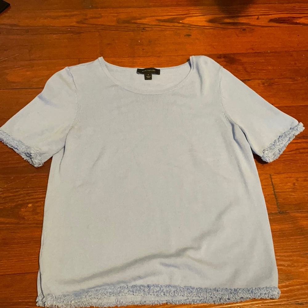 Blue Ann Taylor Shirt